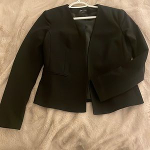Fitted black jacket